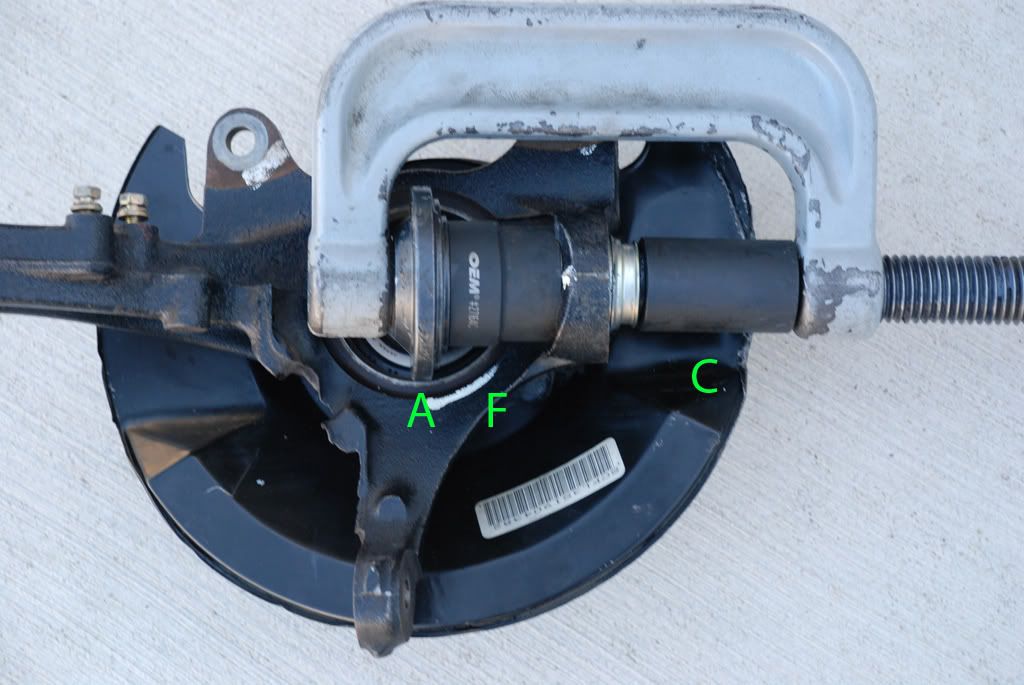 Press honda ball joints